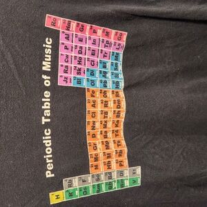 Periodic Table of Music T-Shirt